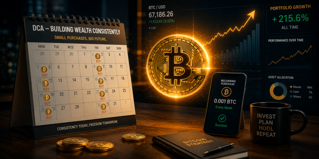 What Is Dollar-Cost Averaging (DCA)? A Smart Bitcoin Investment Strategy for Beginners